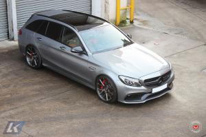 Mercedes-AMG C63 S Estate on Vossen Wheels (VPS-306) 2017 года